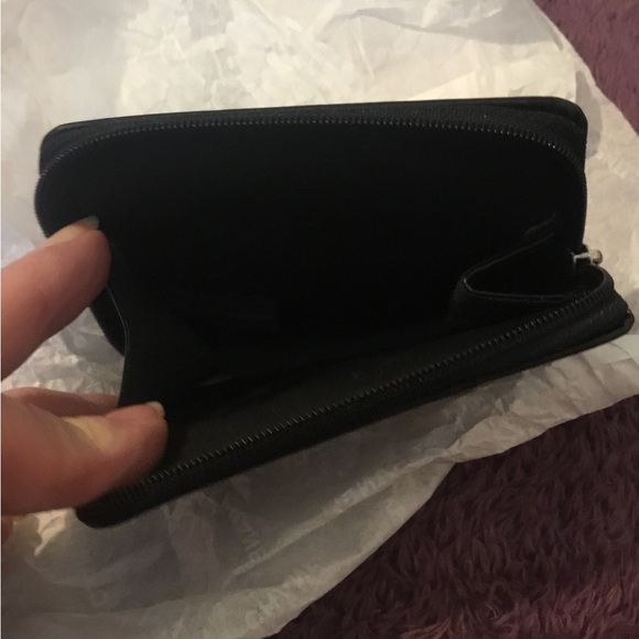 Authentic Vintage Dior Beauty (Gift With Purchase)Black Coin/Card Holder - Picture 7 of 10